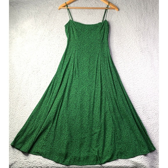 Reformation Dresses & Skirts - Reformation Dress Womens Size 2 Vollare Dress In Jitterbug Green and Black Dress